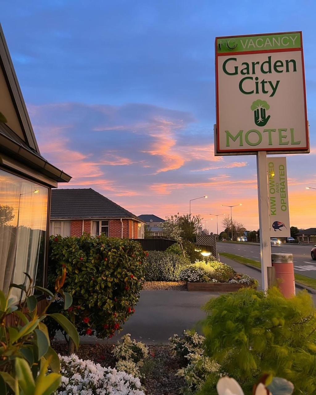Garden City Motel Christchurch Zewnętrze zdjęcie